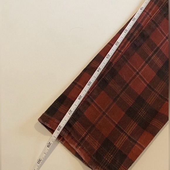 R13 Kate Plaid Mid-Rise Ankle Skinny Jeans Size 27 - Picture 5 of 9